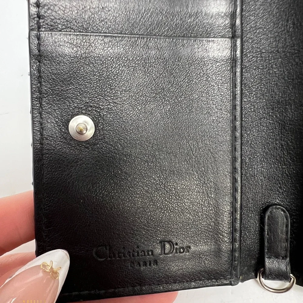 Christian Dior card case wallet